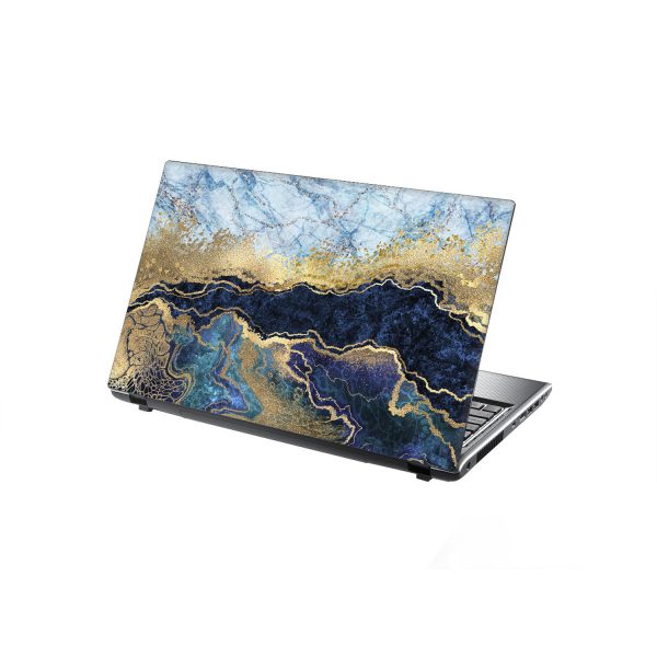 Laptop Skin Blue Marble and Stone