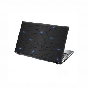 Laptop Skin Dimmed Futuristic Board